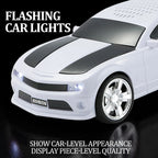 WS - 592 Supercar Design Bluetooth Replica Speaker – Portable Car Model Wireless Speaker with TWS Stereo, FM Radio, LED Party Lights, USB/TF Playback, Hands - Free Calling, Microphone - WSTER