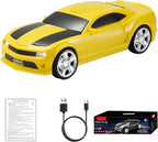 WS - 592 Supercar Design Bluetooth Replica Speaker – Portable Car Model Wireless Speaker with TWS Stereo, FM Radio, LED Party Lights, USB/TF Playback, Hands - Free Calling, Microphone - WSTER