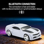 WS - 592 Supercar Design Bluetooth Replica Speaker – Portable Car Model Wireless Speaker with TWS Stereo, FM Radio, LED Party Lights, USB/TF Playback, Hands - Free Calling, Microphone - WSTER