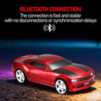 WS - 592 Supercar Design Bluetooth Replica Speaker – Portable Car Model Wireless Speaker with TWS Stereo, FM Radio, LED Party Lights, USB/TF Playback, Hands - Free Calling, Microphone - WSTER