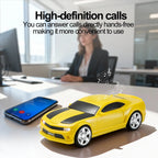 WS - 592 Supercar Design Bluetooth Replica Speaker – Portable Car Model Wireless Speaker with TWS Stereo, FM Radio, LED Party Lights, USB/TF Playback, Hands - Free Calling, Microphone - WSTER