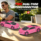 WS - 660 Hypercar Replica Bluetooth Speaker with LED Starry - Sky Display, Portable with HD Sound, LED Party Light, TWS Pairing, FM/USB/TF Playback, Built - in Mic, Best Idea for Hypercar Lovers - WSTER