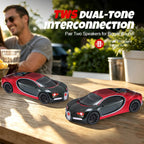 WS - 660 Hypercar Replica Bluetooth Speaker with LED Starry - Sky Display, Portable with HD Sound, LED Party Light, TWS Pairing, FM/USB/TF Playback, Built - in Mic, Best Idea for Hypercar Lovers - WSTER