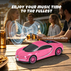 WS - 660 Hypercar Replica Bluetooth Speaker with LED Starry - Sky Display, Portable with HD Sound, LED Party Light, TWS Pairing, FM/USB/TF Playback, Built - in Mic, Best Idea for Hypercar Lovers - WSTER