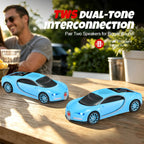 WS - 660 Hypercar Replica Bluetooth Speaker with LED Starry - Sky Display, Portable with HD Sound, LED Party Light, TWS Pairing, FM/USB/TF Playback, Built - in Mic, Best Idea for Hypercar Lovers - WSTER