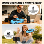 WS - 660 Hypercar Replica Bluetooth Speaker with LED Starry - Sky Display, Portable with HD Sound, LED Party Light, TWS Pairing, FM/USB/TF Playback, Built - in Mic, Best Idea for Hypercar Lovers - WSTER