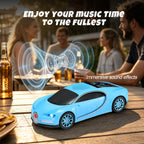 WS - 660 Hypercar Replica Bluetooth Speaker with LED Starry - Sky Display, Portable with HD Sound, LED Party Light, TWS Pairing, FM/USB/TF Playback, Built - in Mic, Best Idea for Hypercar Lovers - WSTER