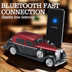 WSTER WS - 1934 Retro Classic Car Bluetooth Replica Speaker – Wireless HD Sound with FM Radio,TWS Stereo,LED Party Lights,Built - in Microphone Hands - Free Call, Surprise Portable Gift for Party Use - WSTER