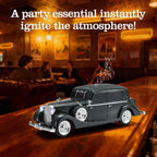 WSTER WS - 1934 Retro Classic Car Bluetooth Replica Speaker – Wireless HD Sound with FM Radio,TWS Stereo,LED Party Lights,Built - in Microphone Hands - Free Call, Surprise Portable Gift for Party Use - WSTER