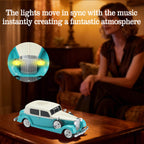 WSTER WS - 1934 Retro Classic Car Bluetooth Replica Speaker – Wireless HD Sound with FM Radio,TWS Stereo,LED Party Lights,Built - in Microphone Hands - Free Call, Surprise Portable Gift for Party Use - WSTER