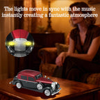 WSTER WS - 1934 Retro Classic Car Bluetooth Replica Speaker – Wireless HD Sound with FM Radio,TWS Stereo,LED Party Lights,Built - in Microphone Hands - Free Call, Surprise Portable Gift for Party Use - WSTER