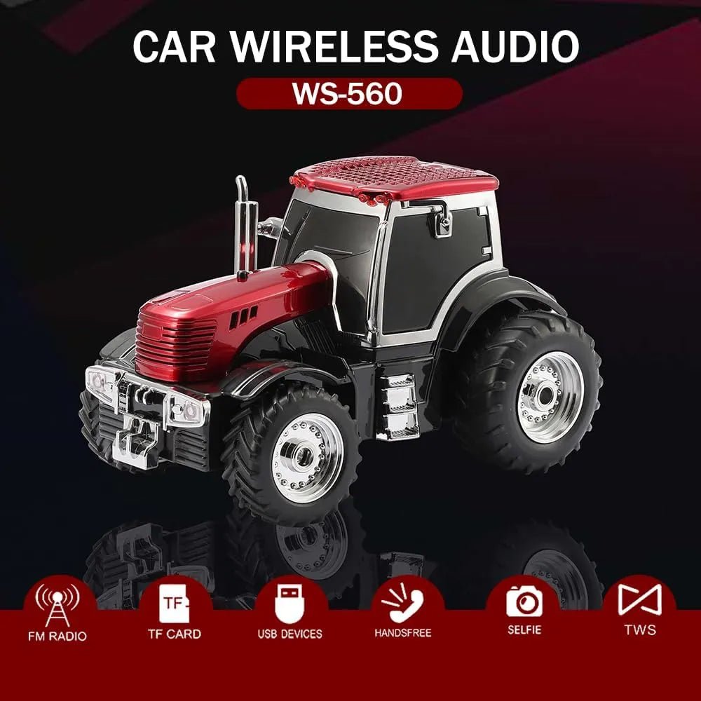 WSTER WS - 560 Modern Tractor Bluetooth Speaker - WSTER