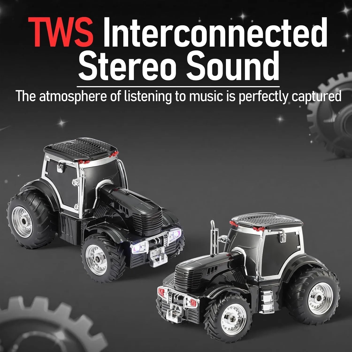 WSTER WS - 560 Modern Tractor Bluetooth Speaker - WSTER