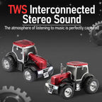WSTER WS - 560 Modern Tractor Bluetooth Speaker - WSTER