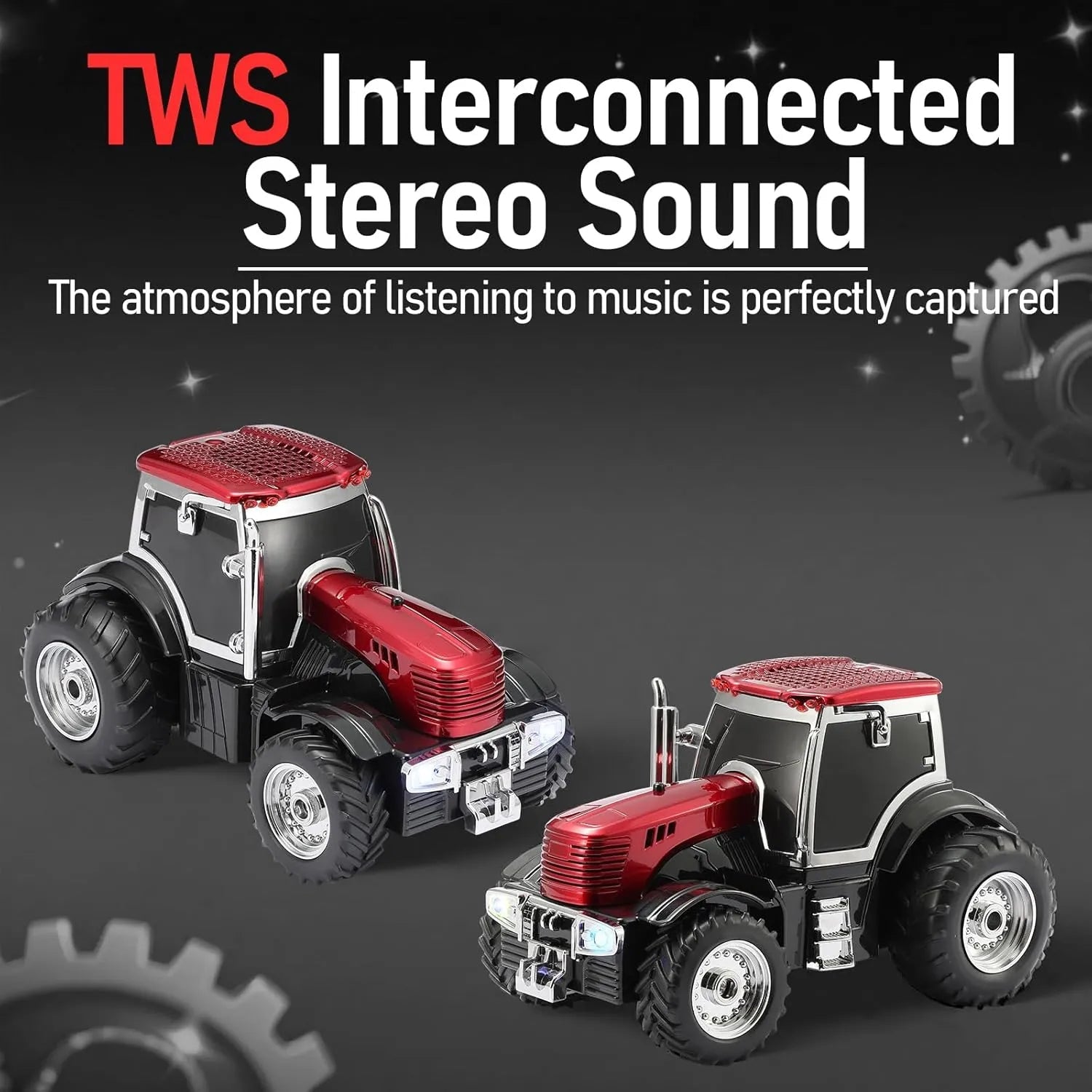 WSTER WS - 560 Modern Tractor Bluetooth Speaker - WSTER