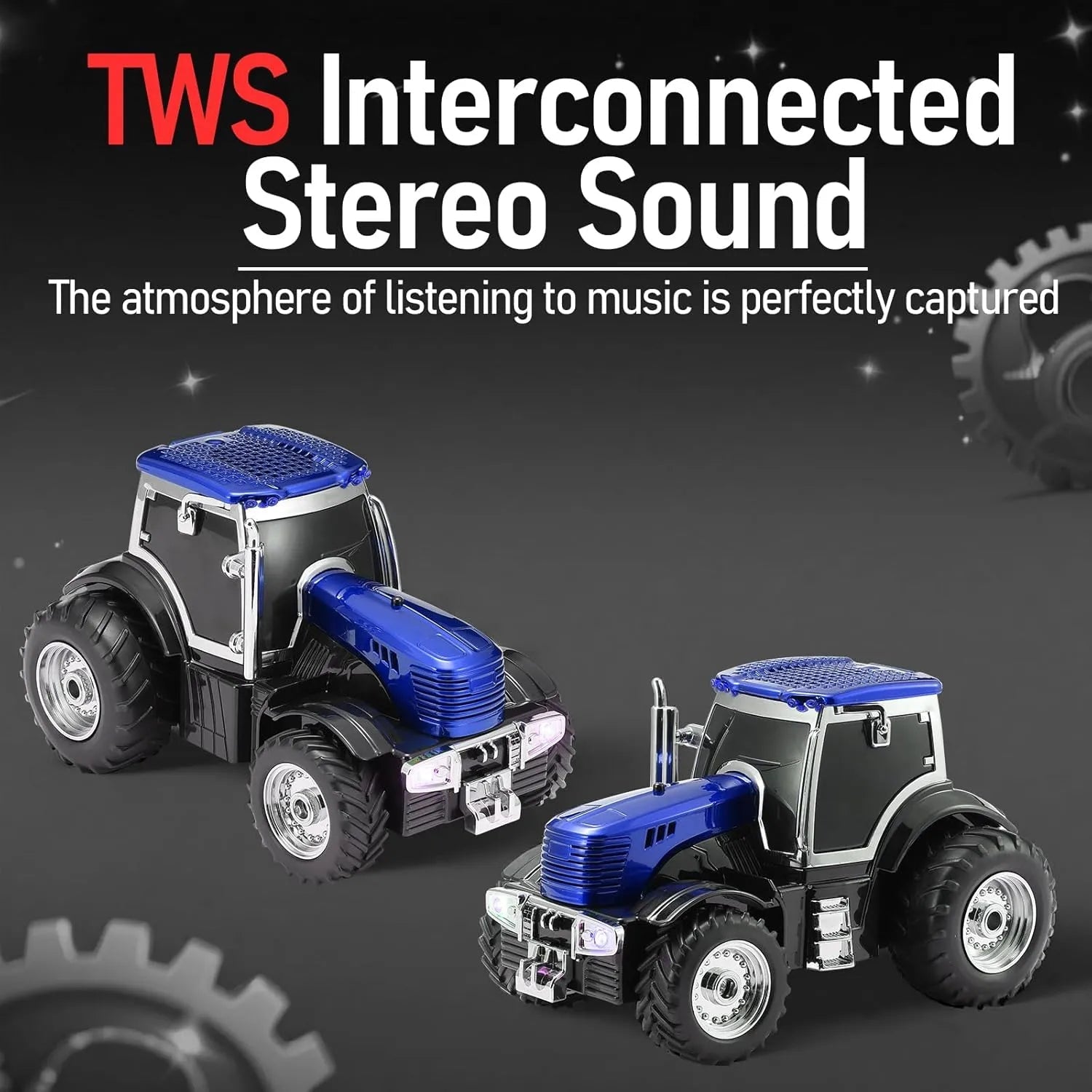 WSTER WS - 560 Modern Tractor Bluetooth Speaker - WSTER