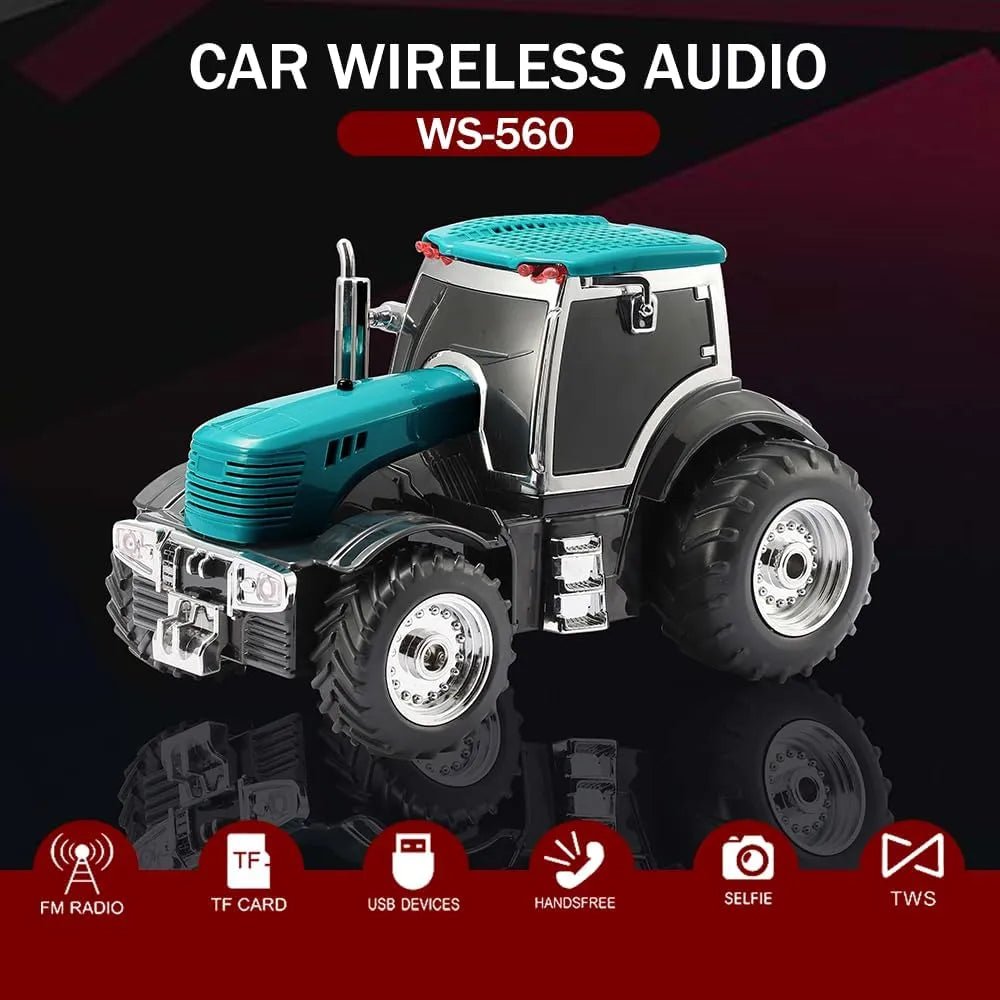 WSTER WS - 560 Modern Tractor Bluetooth Speaker - WSTER