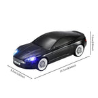 WSTER WS - 593 Grand Touring Sports Car Replica Bluetooth Speaker, LED Party Light, Portable Wireless Audio, TWS Pairing, FM Radio, TF Playback, Hands - Free Calling, Wonderful Choice for Kids - WSTER