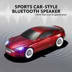 WSTER WS - 593 Grand Touring Sports Car Replica Bluetooth Speaker, LED Party Light, Portable Wireless Audio, TWS Pairing, FM Radio, TF Playback, Hands - Free Calling, Wonderful Choice for Kids - WSTER