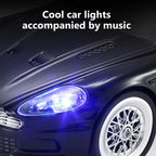 WSTER WS - 593 Grand Touring Sports Car Replica Bluetooth Speaker, LED Party Light, Portable Wireless Audio, TWS Pairing, FM Radio, TF Playback, Hands - Free Calling, Wonderful Choice for Kids - WSTER