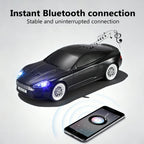 WSTER WS - 593 Grand Touring Sports Car Replica Bluetooth Speaker, LED Party Light, Portable Wireless Audio, TWS Pairing, FM Radio, TF Playback, Hands - Free Calling, Wonderful Choice for Kids - WSTER