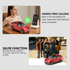 WSTER WS - 595 Modern Electric Sedan Replica Bluetooth Speaker, LED Flashing Effect, Portable Wireless Audio, TWS Pairing, FM, TF Playback, Hands - Free Calling, Wonderful Holiday Choice for Kids - WSTER