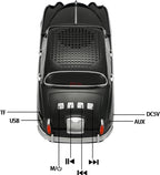 WSTER WS - 596 Retro Sedan Bluetooth Speaker - WSTER
