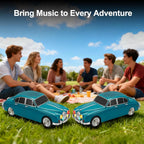 WSTER WS - 596 Retro Sedan Bluetooth Speaker - WSTER