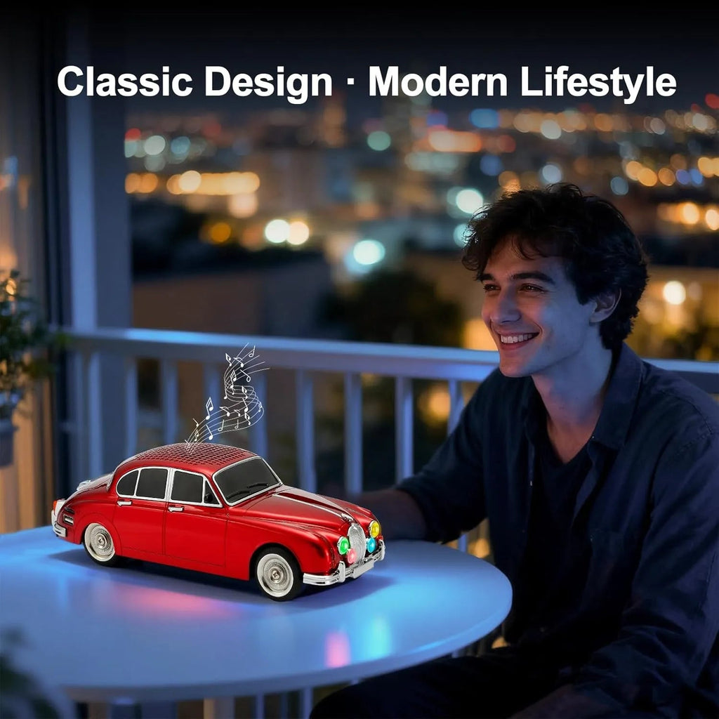 WSTER WS - 596 Retro Sedan Bluetooth Speaker - WSTER