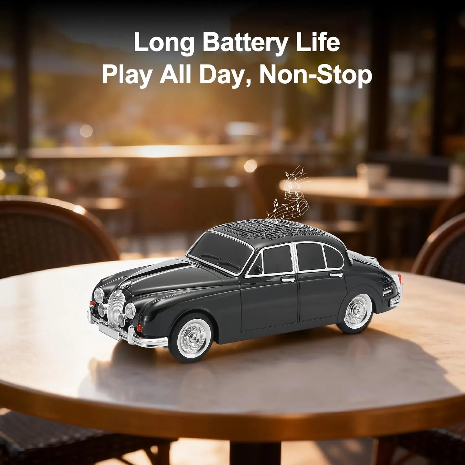 WSTER WS - 596 Retro Sedan Bluetooth Speaker - WSTER