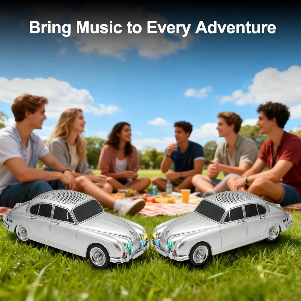 WSTER WS - 596 Retro Sedan Bluetooth Speaker - WSTER