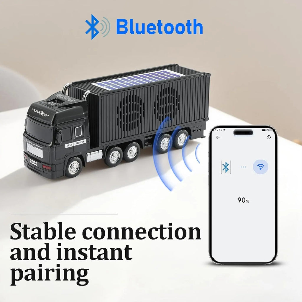 WSTER WS - 691 Solar Truck Bluetooth Speaker - WSTER