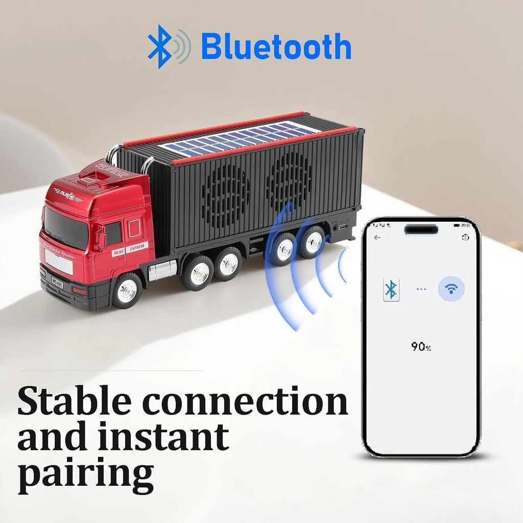WSTER WS - 691 Solar Truck Bluetooth Speaker - WSTER
