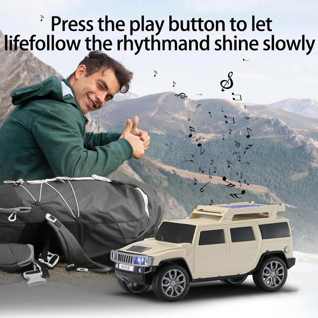 WSTER WS - 696 Solar Off - Road Car Bluetooth Speaker - WSTER
