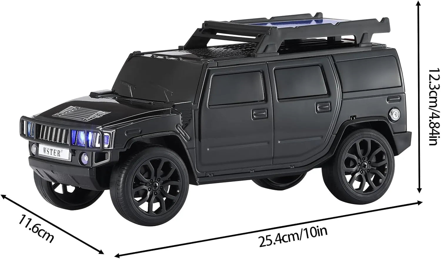 WSTER WS - 696 Solar Off - Road Car Bluetooth Speaker - WSTER