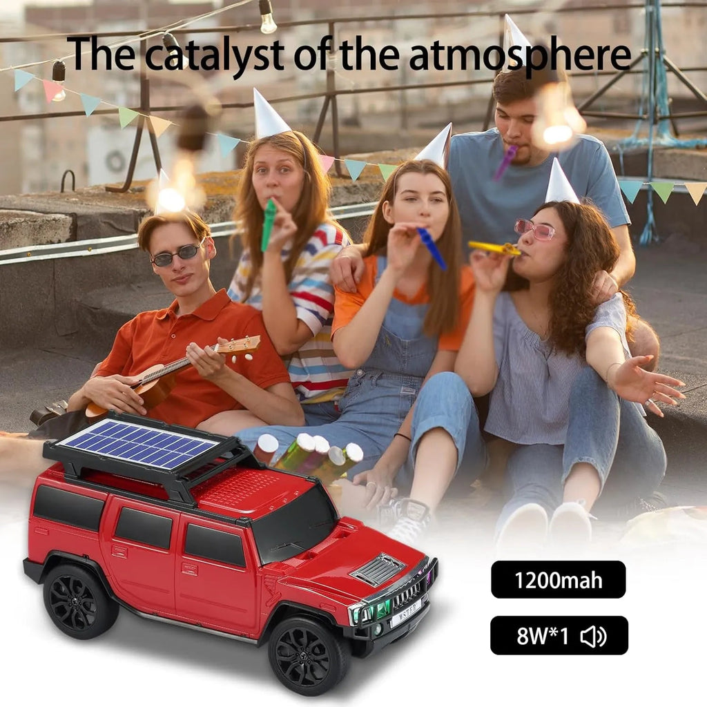 WSTER WS - 696 Solar Off - Road Car Bluetooth Speaker - WSTER