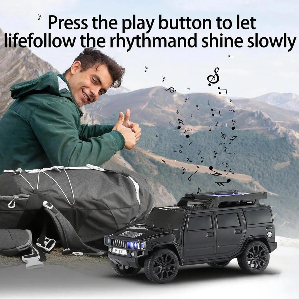 WSTER WS - 696 Solar Off - Road Car Bluetooth Speaker - WSTER