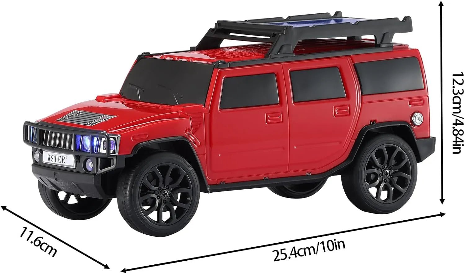 WSTER WS - 696 Solar Off - Road Car Bluetooth Speaker - WSTER