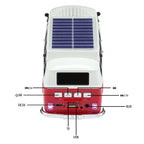 WSTER WS - 698 Retro Minibus Solar Bluetooth Speaker - WSTER
