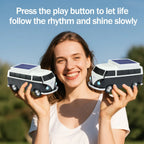 WSTER WS - 698 Retro Minibus Solar Bluetooth Speaker - WSTER