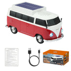 WSTER WS - 698 Retro Minibus Solar Bluetooth Speaker - WSTER