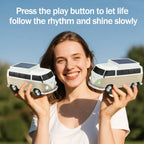 WSTER WS - 698 Retro Minibus Solar Bluetooth Speaker - WSTER