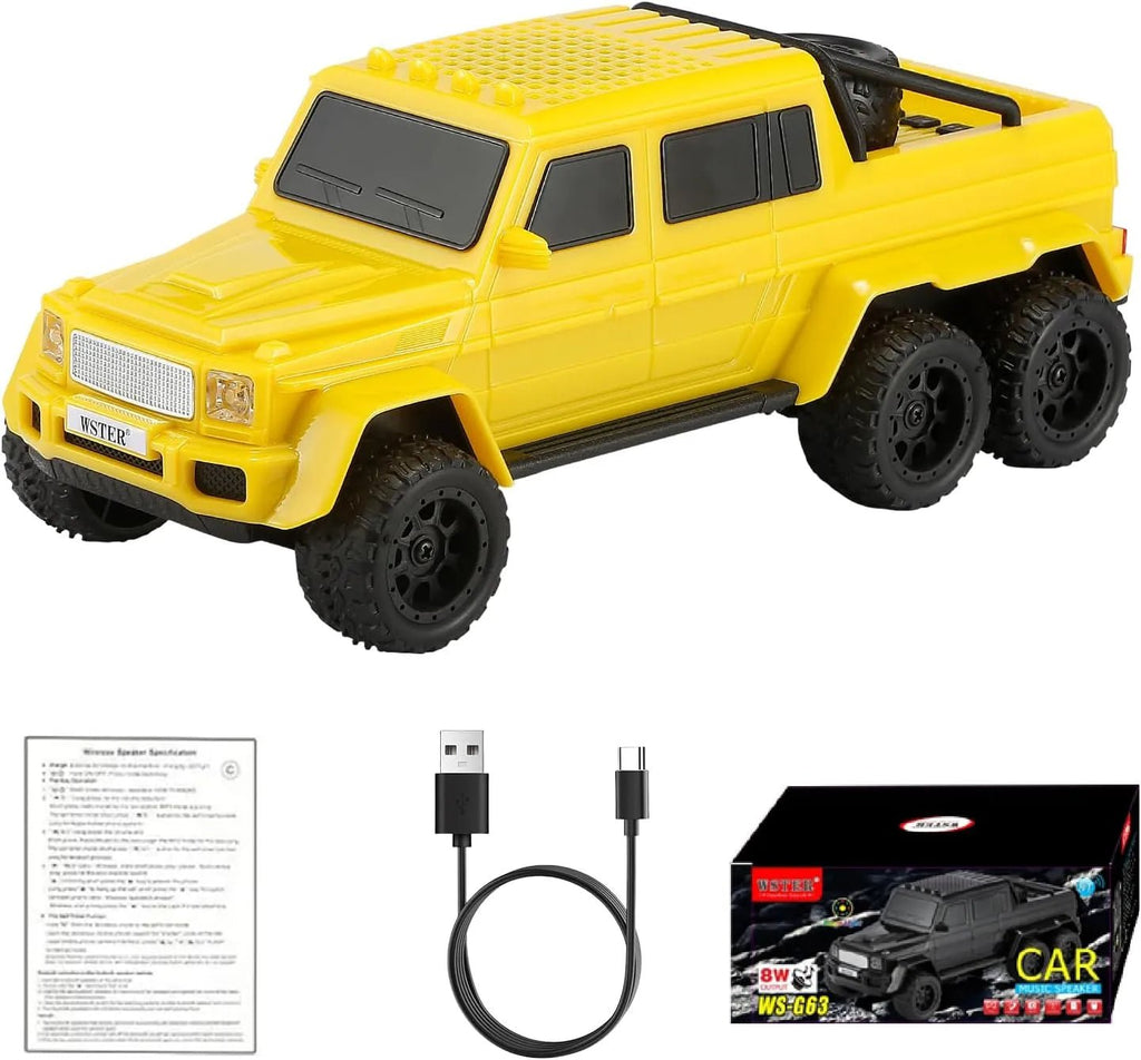WSTER WS - G63 6 - Wheel Pickup Truck Bluetooth Speaker - WSTER