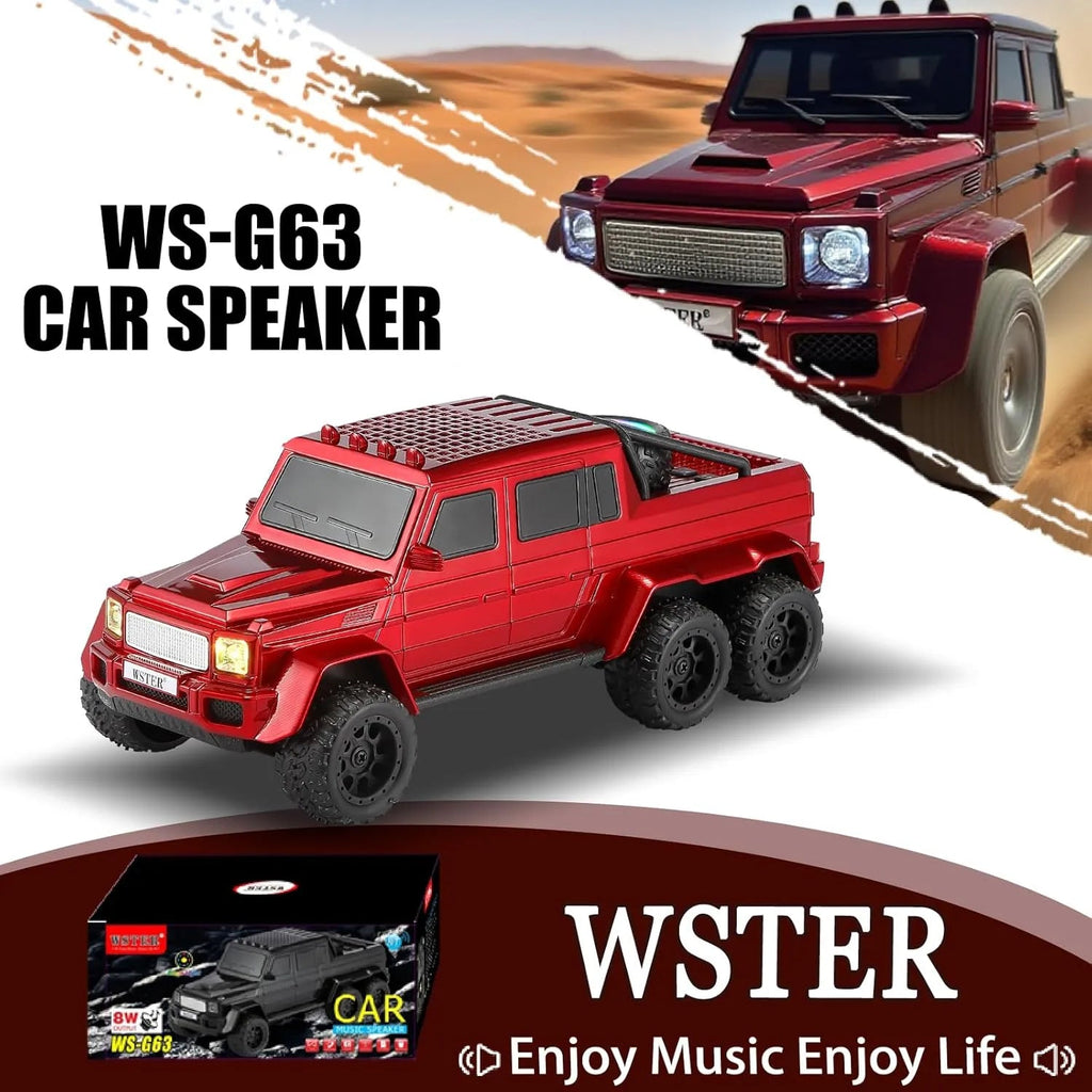 WSTER WS - G63 6 - Wheel Pickup Truck Bluetooth Speaker - WSTER