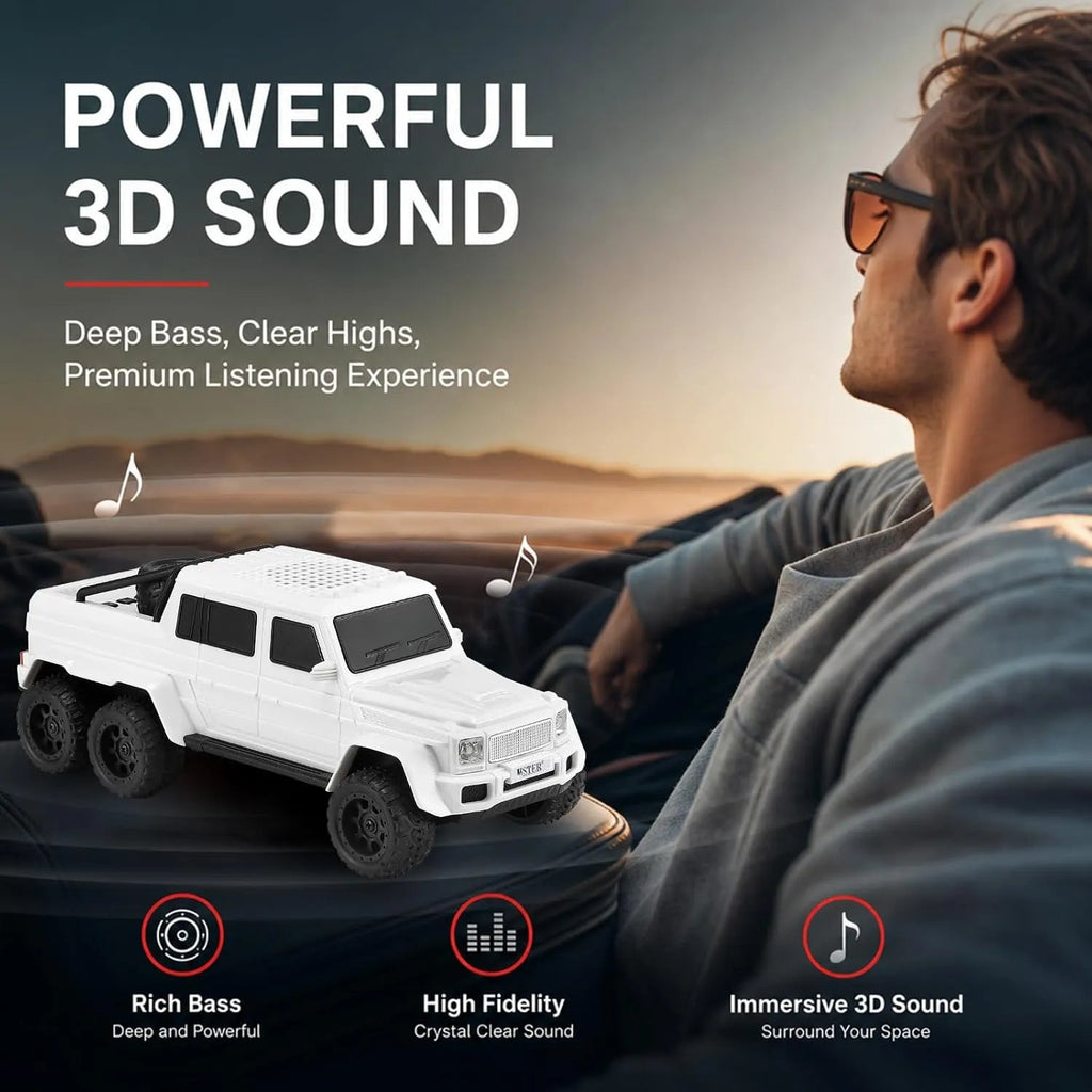 WSTER WS - G63 6 - Wheel Pickup Truck Bluetooth Speaker - WSTER