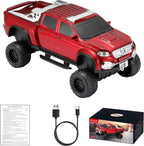 WSTER WS - X65 Pickup Truck Replica Bluetooth Speaker – HD Sound, FM Radio, TWS Stereo, LED Party Lights, USB/TF Playback, Built - in Mic – Cool Portable Car Design Speaker for Outdoors & Home - WSTER