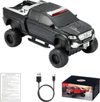 WSTER WS - X65 Pickup Truck Replica Bluetooth Speaker – HD Sound, FM Radio, TWS Stereo, LED Party Lights, USB/TF Playback, Built - in Mic – Cool Portable Car Design Speaker for Outdoors & Home - WSTER