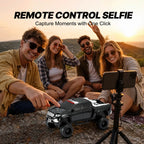 WSTER WS - X65 Pickup Truck Replica Bluetooth Speaker – HD Sound, FM Radio, TWS Stereo, LED Party Lights, USB/TF Playback, Built - in Mic – Cool Portable Car Design Speaker for Outdoors & Home - WSTER